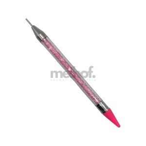 NAM24 Nailart Steinpicker pink | 2in1 Dotting Tool + Wachsspitze